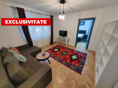 Apartament 2 camere | Mobilat modern | 47 mpu | zona Piata Avram Iancu