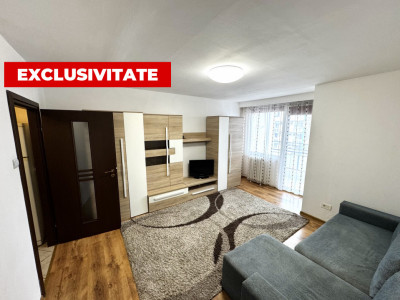 Garsoniera | Mobilata Modern | 28 mpu+4 mp balcon | Big Manastur