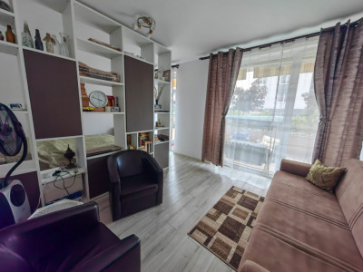 Apartament 1 camera | 38 mpu + 32 mp Terasa | Zona A. Muresanu