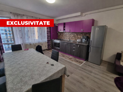 Apartament 2 camere | Decomandat | Parcare | 49 mpu | Petrom Baciu